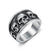 Punk Skull 304 Stainless Steel Polishing Men'S Rings