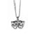 Punk Skull Stainless Steel Alloy Plating Pendant Necklace