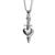 Punk Skull Stainless Steel Alloy Plating Pendant Necklace