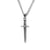 Punk Skull Stainless Steel Alloy Plating Pendant Necklace