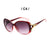 Punk Streetwear Solid Color Ac Oval Frame Full Frame Women's Sunglasses