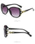 Punk Streetwear Solid Color Ac Oval Frame Full Frame Women's Sunglasses