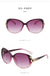 Punk Streetwear Solid Color Ac Oval Frame Full Frame Women's Sunglasses