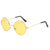 Punk Streetwear Solid Color Ac Round Frame Full Frame Women's Sunglasses