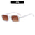 Punk Streetwear Square Ac Square Full Frame Women's Sunglasses