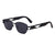 Punk Style Fashion Small Box Men's Sunglasses