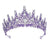 Queen Crown Zinc Alloy Plating Inlay Artificial Diamond Crown