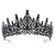 Queen Crown Zinc Alloy Plating Inlay Artificial Diamond Crown