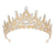 Queen Crown Zinc Alloy Plating Inlay Artificial Diamond Crown