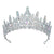 Queen Crown Zinc Alloy Plating Inlay Artificial Diamond Crown