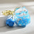 Quicksand Oil Lucky Cat Key Chain Floating Acrylic Accessories Key Pendants Bag Ornaments Lovely Key Buckle