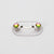 Readerest Magnetic Glasses Bracket Magnetic Brooch Magnet Badge Headset Creative Storage Magnetic Glasses Clip