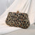 Red Black Gold Cloth Leopard Sequins Square Evening Bags