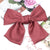 Red Bow Hairpin Back Head Lolita Hair Accessories Spring Clip Steel Clip Hair Rope Japanese Hairpin Headdress Clip