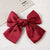 Red Bow Hairpin Back Head Lolita Hair Accessories Spring Clip Steel Clip Hair Rope Japanese Hairpin Headdress Clip