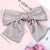 Red Bow Hairpin Back Head Lolita Hair Accessories Spring Clip Steel Clip Hair Rope Japanese Hairpin Headdress Clip