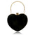 Red Solid Color Heart-shaped Evening Bags