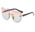 Retro Animal Ac Cat Eye Frameless Kids Sunglasses