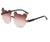 Retro Animal Ac Cat Eye Frameless Kids Sunglasses