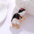 Retro Bird Alloy Inlay Rhinestones Women's Corsage Brooches