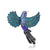 Retro Bird Alloy Inlay Rhinestones Women's Corsage Brooches