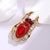 Retro Bird Alloy Inlay Rhinestones Women's Corsage Brooches