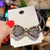 Retro Bow Knot Cloth Plating Hair Tie