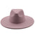 Retro Brim Big Brim Autumn And Winter Wool Top Hat