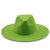 Retro Brim Big Brim Autumn And Winter Wool Top Hat