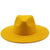 Retro Brim Big Brim Autumn And Winter Wool Top Hat