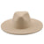 Retro Brim Big Brim Autumn And Winter Wool Top Hat