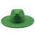 Retro Brim Big Brim Autumn And Winter Wool Top Hat