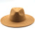 Retro Brim Big Brim Autumn And Winter Wool Top Hat