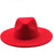 Retro Brim Big Brim Autumn And Winter Wool Top Hat