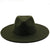 Retro Brim Big Brim Autumn And Winter Wool Top Hat