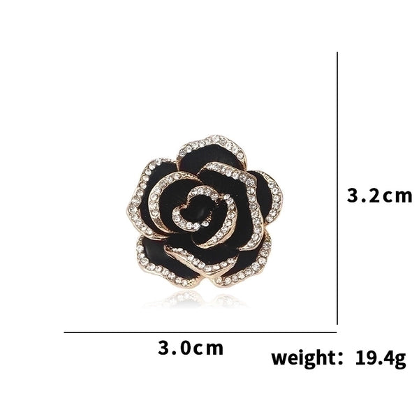 Retro Classic Style Pin Sunflower Spider Butterfly Alloy Inlay Artificial Pearls Rhinestones Unisex Brooches