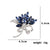 Retro Classic Style Pin Sunflower Spider Butterfly Alloy Inlay Artificial Pearls Rhinestones Unisex Brooches