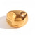 Retro Classic Style Solid Color Stainless Steel Plating 18k Gold Plated Open Rings