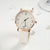 Retro Color Block Buckle Quartz Women's Watches