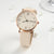 Retro Color Block Buckle Quartz Women's Watches