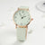 Retro Color Block Buckle Quartz Women's Watches