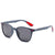 Retro Color Block Pc Square Full Frame Men's Sunglasses