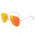 Retro Color Block Tac Toad Glasses Full Frame Women's Sunglasses