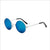 Retro Cool Style Colorful Pc Round Frame Clips Men's Sunglasses