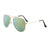 Retro Cool Style Gradient Color Pc Square Clips Men's Sunglasses