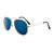 Retro Cool Style Gradient Color Pc Square Clips Men's Sunglasses