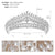 Retro Crown Alloy Inlay Rhinestones Party Headpieces Crown