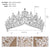 Retro Crown Alloy Inlay Rhinestones Party Headpieces Crown