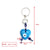 Retro Devil's Eye Glass Unisex Bag Pendant Keychain