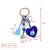 Retro Devil's Eye Glass Unisex Bag Pendant Keychain